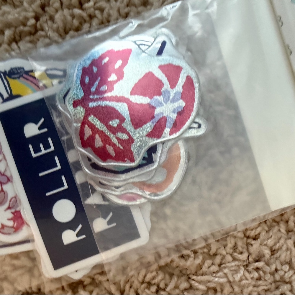Roller Rabbit Blue and Multicolor Sticker Pack - Picture 4 of 8